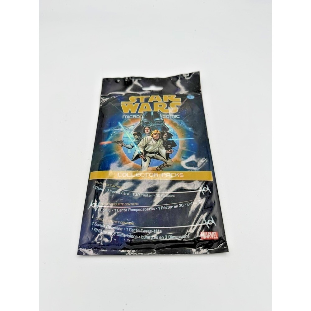 Star Wars Micro Comic Sealed Pack Single Factory Sealed Collectible
